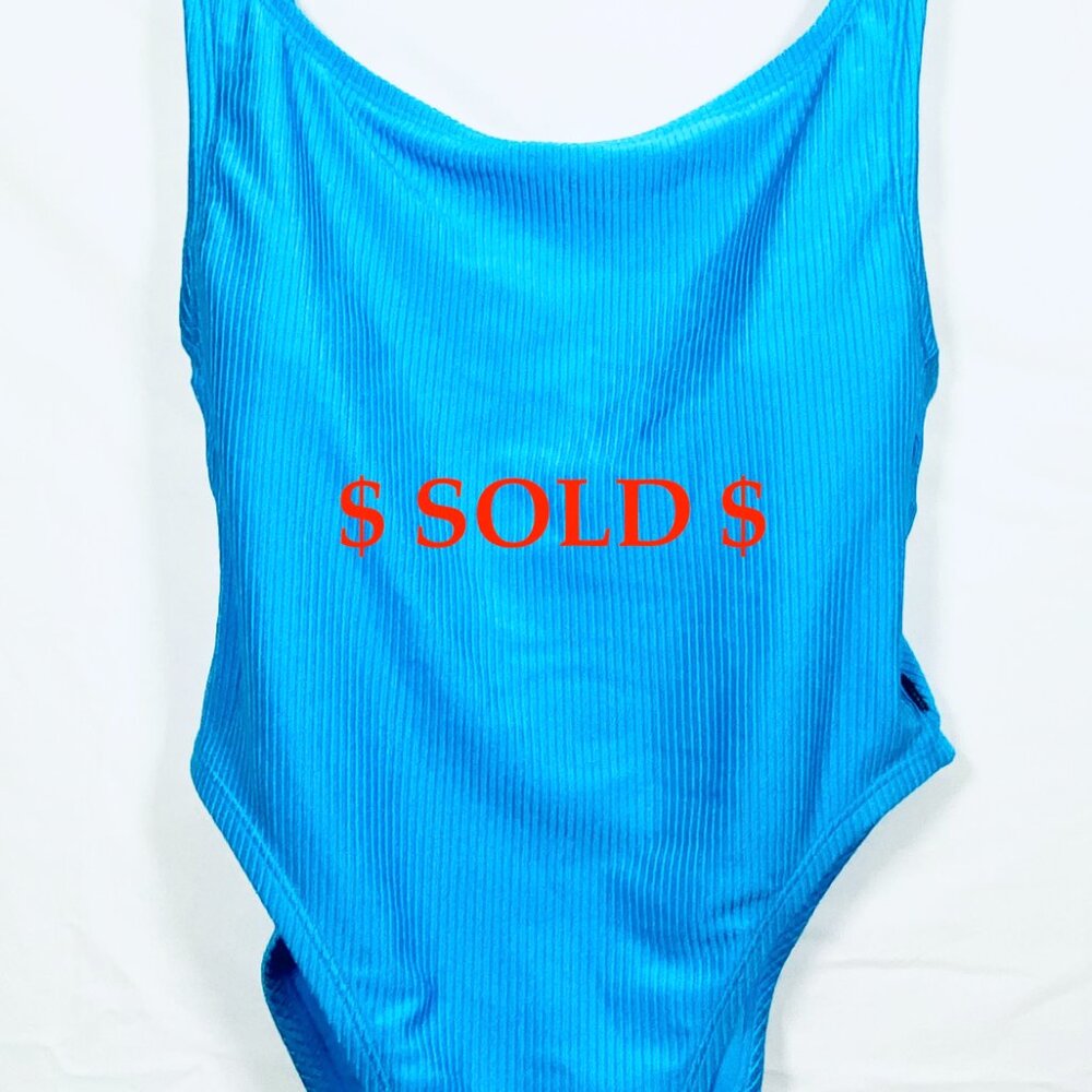 💙 Reebok Ribbed One-Piece Swimsuit 💙 